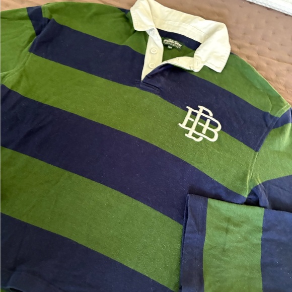 Dairy Boy (The  American) Green and Blue Rugby Top - Picture 2 of 7
